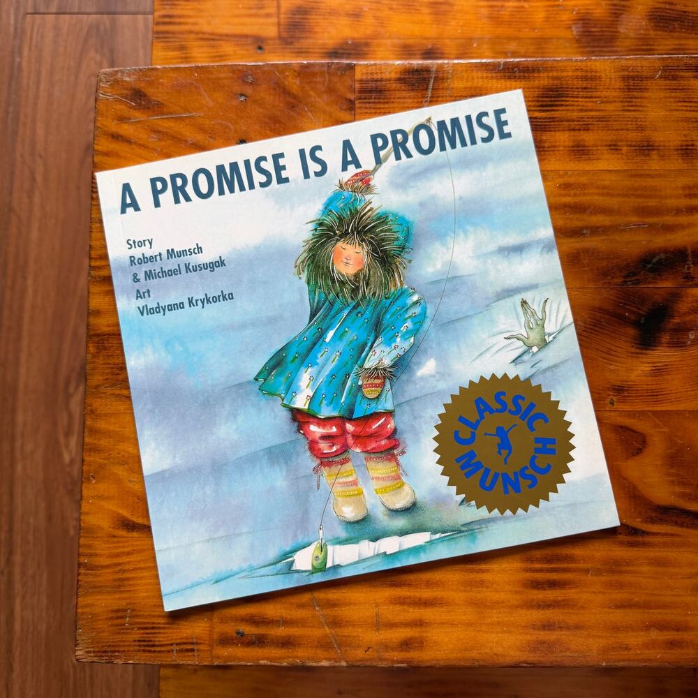 Vintage 1988 A Promise Is A Promise (Qallupilluit Inuit folklore) Paperback Book